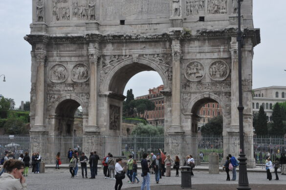 The Arch of Constantine Rome Italy