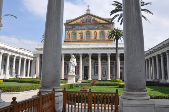 St. Paul Outside the Walls is one of Rome’s four major basilicas