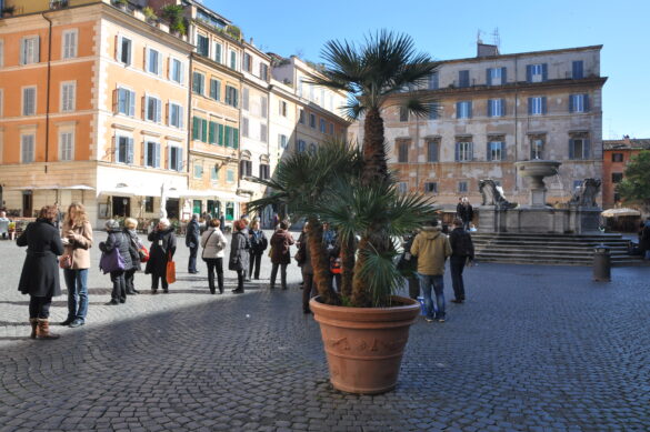 Trastevere is the 13th rione of Rome and is located on the west bank of the Tiber River