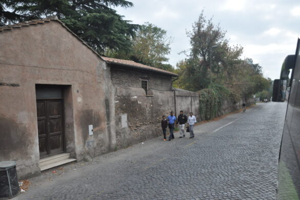 Via Appian Way, the street that starts from Rome