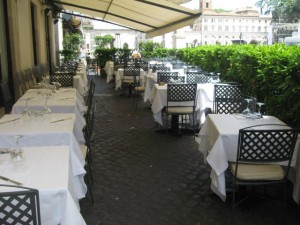 Dal Bolognese restaurant - Piazza del Popolo 2 - 00187 Rome